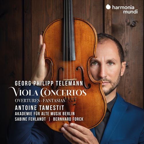 e} : BItȏW / AgE^XeBAxÊyAJf~[ xÊyAJf~[ (Telemann : Viola Concertos / Antoine Tamestit, Akademie f?r Alte Musik Berlin) [CD] [Import] [{сEt]